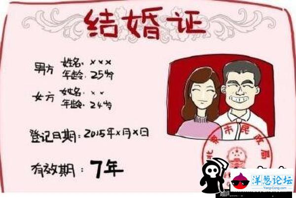 结婚证有效期7年你还结婚吗？(2)