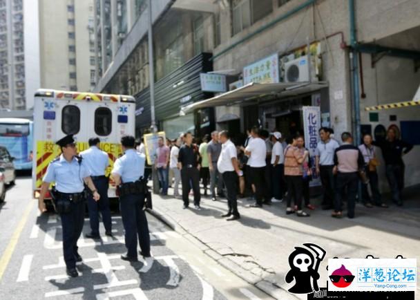 内地游客在港死亡 警方押疑犯重现犯罪过程(9)