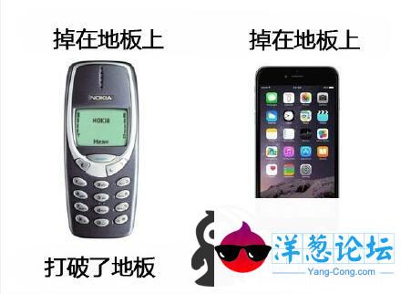 曾经的诺基亚，现在的iPhone手机