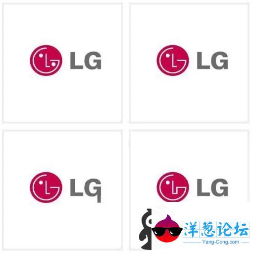 那个是韩国知名品牌LG的正确标志？