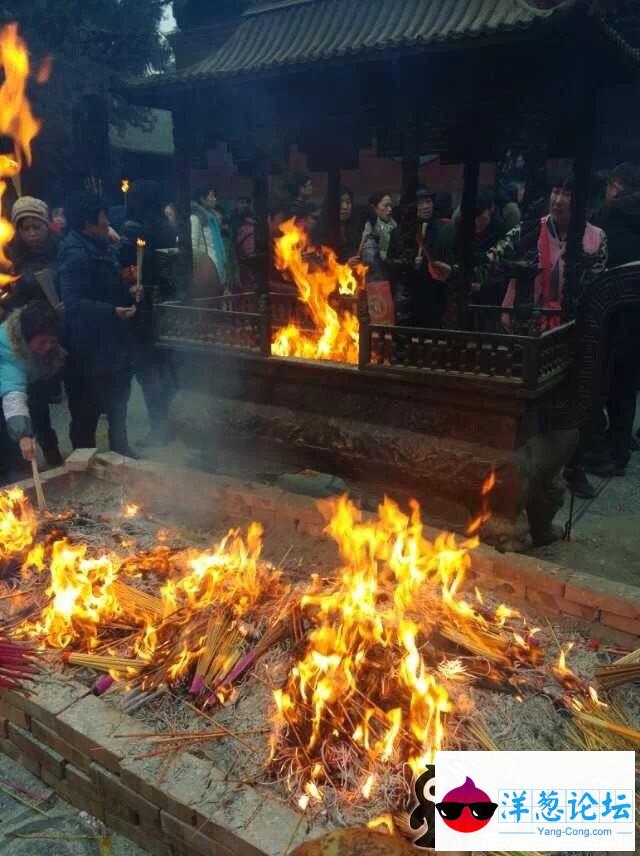 洛阳白马寺大年初一来祈福，热闹非凡，看到这么多人我也是醉了……