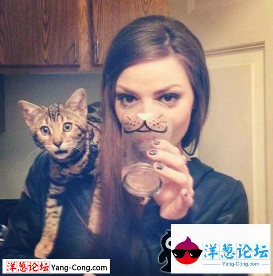 猫咪杯，可爱杯子