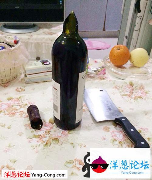 土豪开红酒是这个样子的，