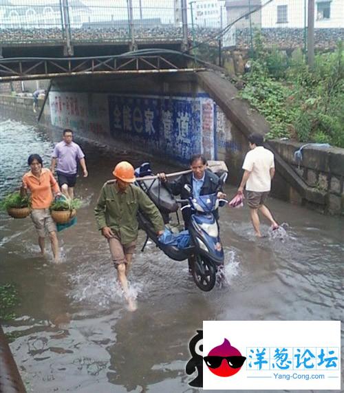 暴雨后的悲剧