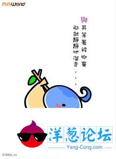 输什麽都不输情~