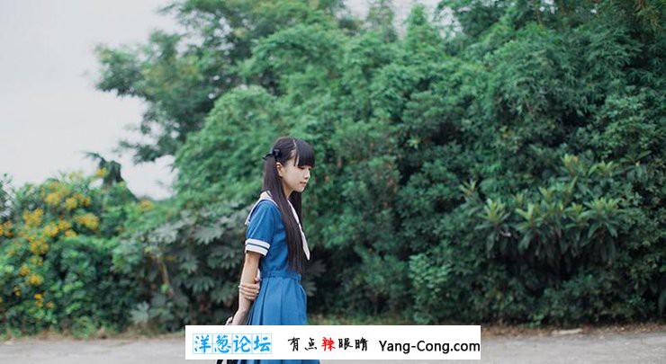 一个清纯美女夏休学生时代写真壁纸